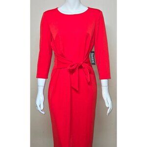 New York & Company 3/4 Sleeve Dress Women Size MED NEW